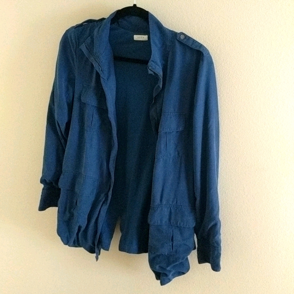 Joie blue bomber jacket